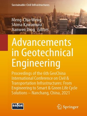cover image of Advancements in Geotechnical Engineering